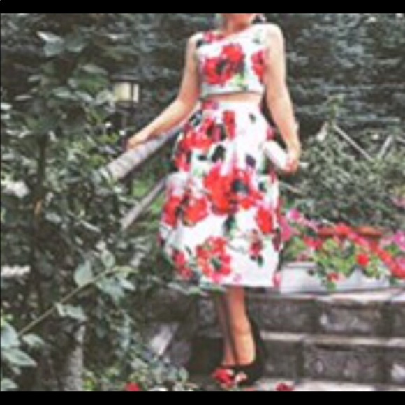 Set skirt and top evening party set prom - Picture 2 of 2